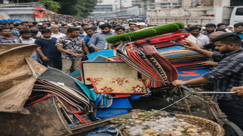 ফুটপাত উচ্ছেদে স্বস্তি, হকার পুনর্বাসনে জোরালো দাবি