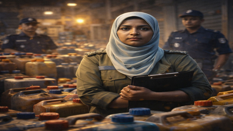 মৌলভীবাজারে প্রশাসনের অভিযানে ১৪০০ লিটার তেল জব্দ