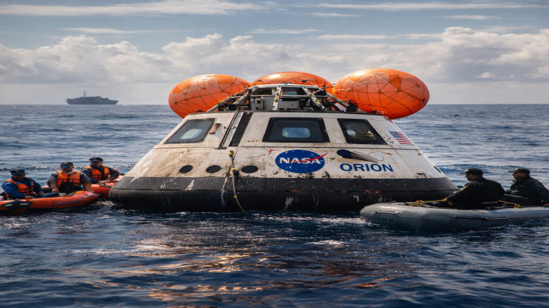 নাসার আর্টেমিস-২ মিশন ১০ দিনের চন্দ্রাভিযান শেষে সফলভাবে পৃথ