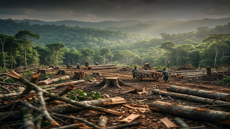 গারো পাহাড়ে বন ধ্বংসের মহোৎসব, আতঙ্কে পরিবেশবিদরা