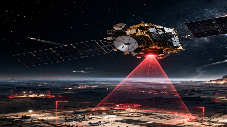 চীনা গুপ্তচর স্যাটেলাইট ব্যবহার করে মার্কিন ঘাঁটিতে হামলা, চ