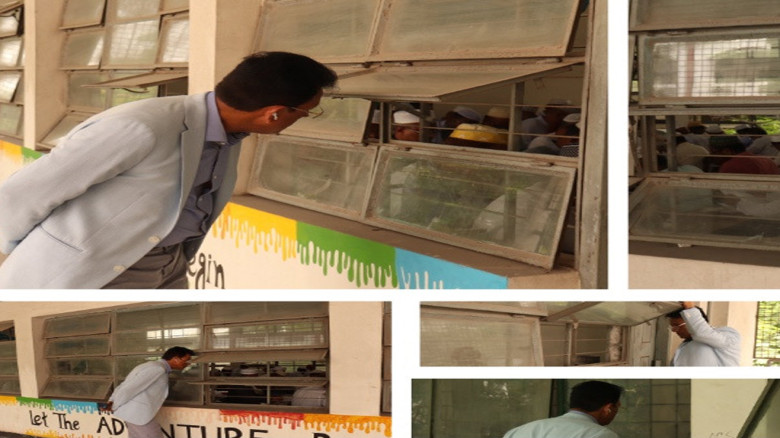 জানালা দিয়ে হল পর্যবেক্ষণ, নিয়োগ পরীক্ষায় শিক্ষামন্ত্রীর কড়া