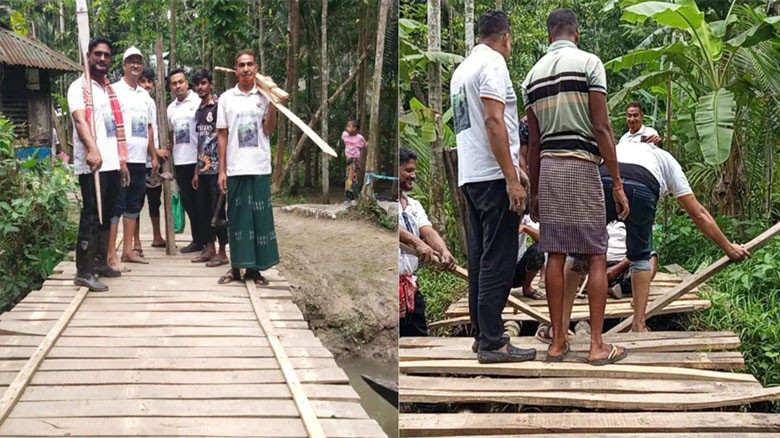 স্বেচ্ছাশ্রমে ৮ মাসে ৬৮ পুল, বলদিয়ায় উন্নয়নের অনন্য দৃষ্টান্