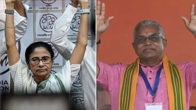 “মমতা হলেন শাড়ি পরা ট্রাম্প”—বিতর্কিত মন্তব্য দিলীপ ঘোষের