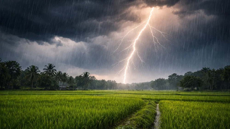 নাগেশ্বরীতে ধান কাটতে গিয়ে প্রাণ হারালেন কৃষক