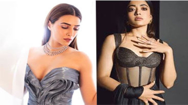 ‘ককটেল ২’-এ একসঙ্গে কৃতি ও রাশমিকা