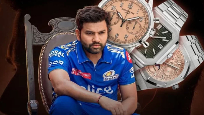 সেলফির ফাঁদে রোহিত শর্মা, আড়াই কোটি টাকার ঘড়ি ছিনতাইয়ের চেষ্