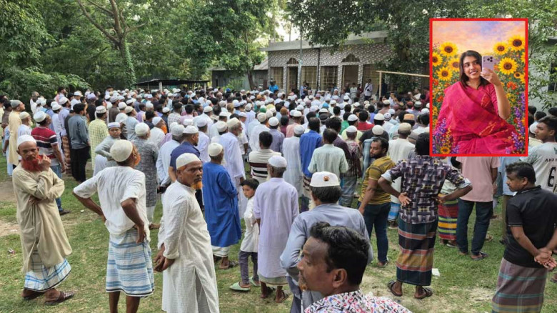 স্বপ্ন অপূর্ণ রেখেই দেশে ফেরা, বৃষ্টিকে শেষ বিদায় গ্রামের মা
