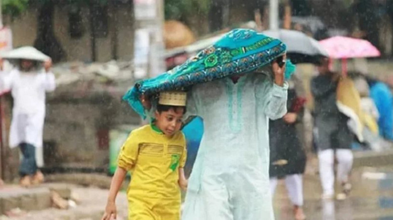 ঈদের ছুটিজুড়ে বৃষ্টি, কমবে তাপমাত্রা
