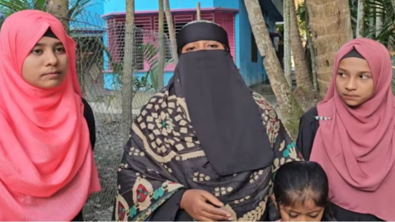তিন এতিম কন্যাসহ মা ঘরছাড়া, দেবর-ভাসুরের বিরুদ্ধে অভিযোগ