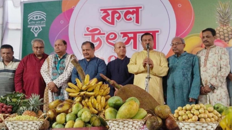 জাতীয় প্রেস ক্লাবে দেশি ফলের প্রদর্শনী অনুষ্ঠিত