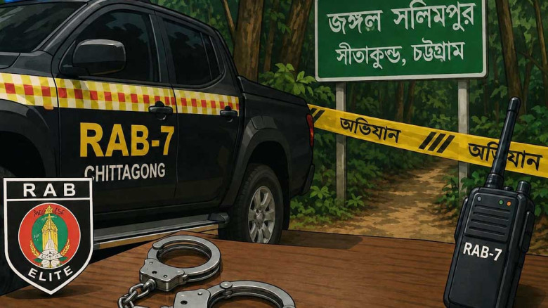 জঙ্গল সলিমপুরে র‍্যাব সদস্য হত্যা মামলায় আরও এক আসামি গ্রেপ্