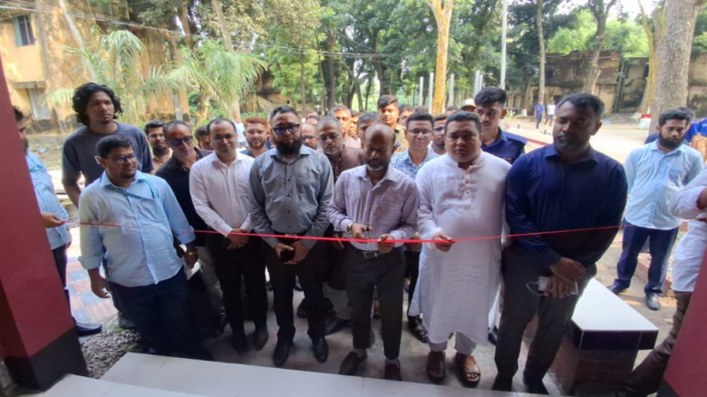 ১৭ বছর পর বাঞ্ছারামপুর উপজেলা পাঠাগার পুনরায় চালু