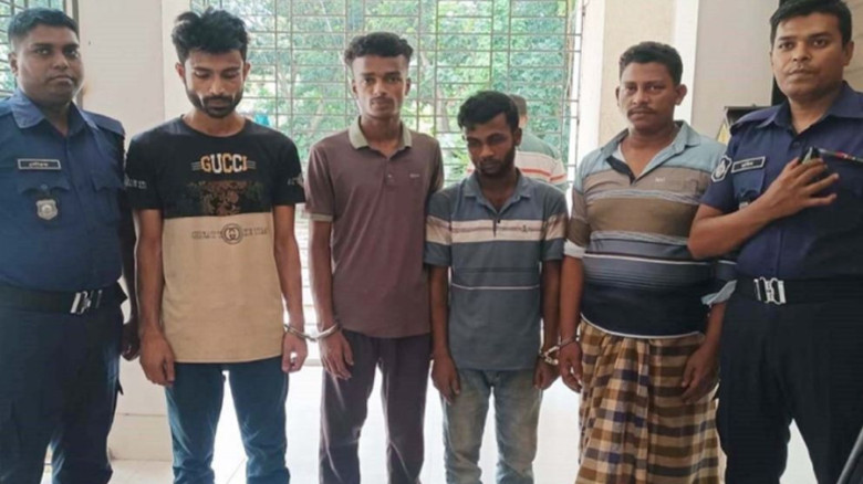 যশোরে মাদক সেবনের অভিযোগে ৪ যুবকের কারাদণ্ড