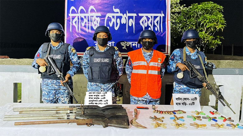সুন্দরবনে কোস্ট গার্ডের অভিযানে ‘দুলাভাই বাহিনী’র সদস্য নিহত