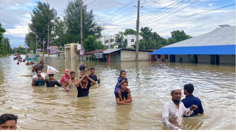 দেশের ১০ জেলায় বন্যার আশঙ্কা, জরুরি সতর্কতা ঘোষণা