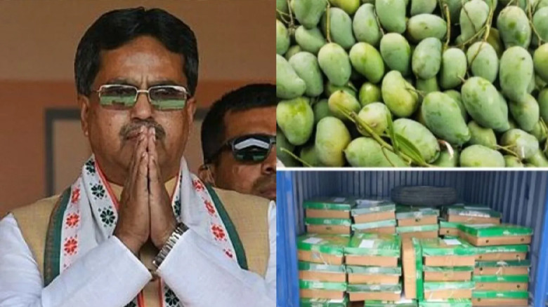 ত্রিপুরার মুখ্যমন্ত্রীকে ৬০০ কেজি আম উপহার পাঠাল বাংলাদেশ
