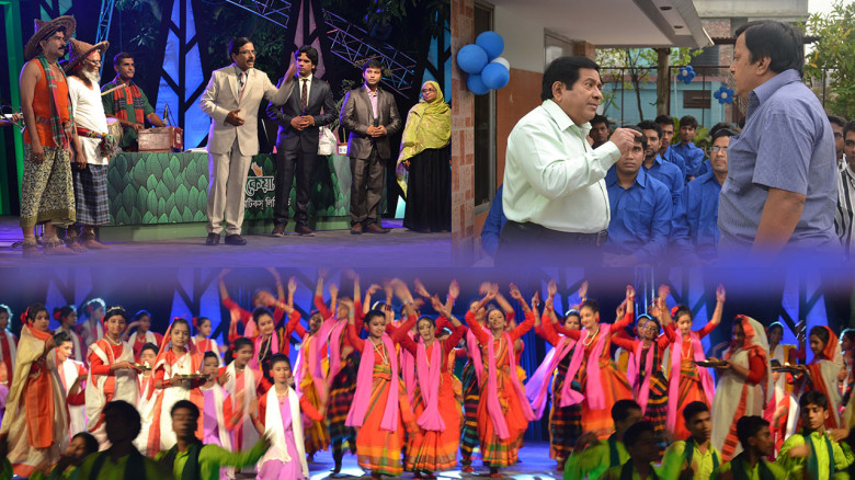 বিশ্বকাপের উন্মাদনায় ফুটবল-রঙে সাজানো বিশেষ ‘ইত্যাদি’