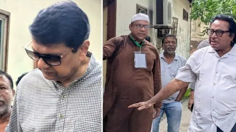 ভোট দিলেন আলমগীর ও উজ্জ্বল, কোনো মন্তব্য না করেই কেন্দ্র ত্য