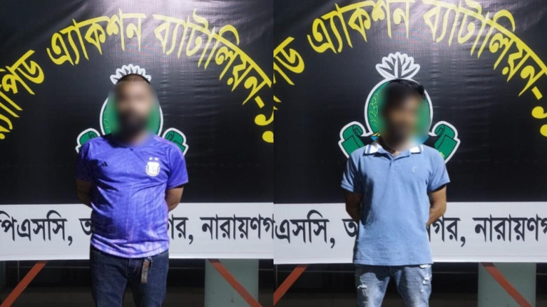 নারায়ণগঞ্জে হাতুড়ি দিয়ে পিটিয়ে শ্রমিক হত্যায় গ্রেপ্তার ২