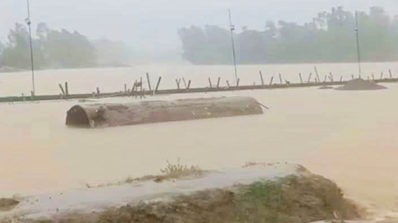 চকরিয়া ও মাতামুহুরী উপজেলার নিম্নাঞ্চল প্লাবিত
