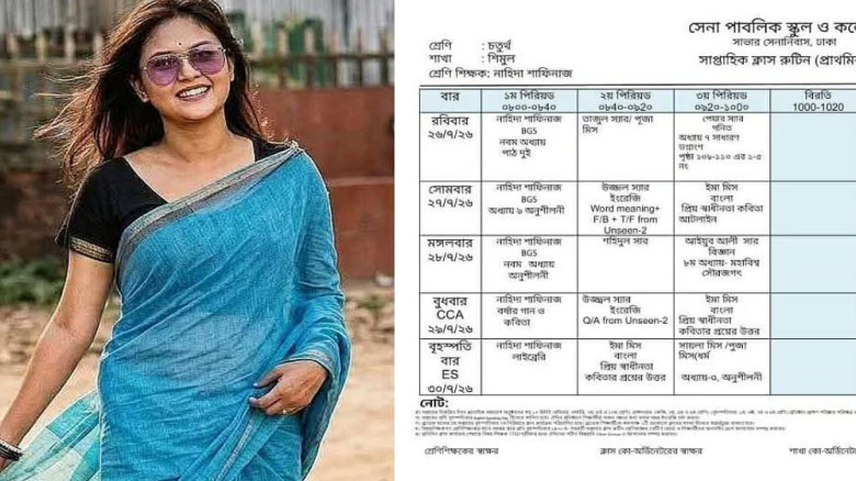 ‘শ্রাবণের মেঘগুলো’ বিতর্ক: প্রতিবাদে শ্রেণিকক্ষে বর্ষার গান-